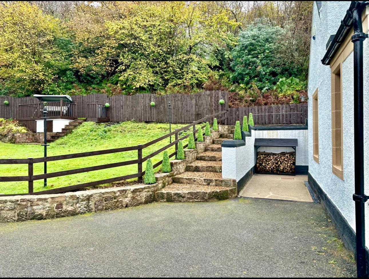 Gleddoch Coach House Villa แลงแบงค์ ภายนอก รูปภาพ
