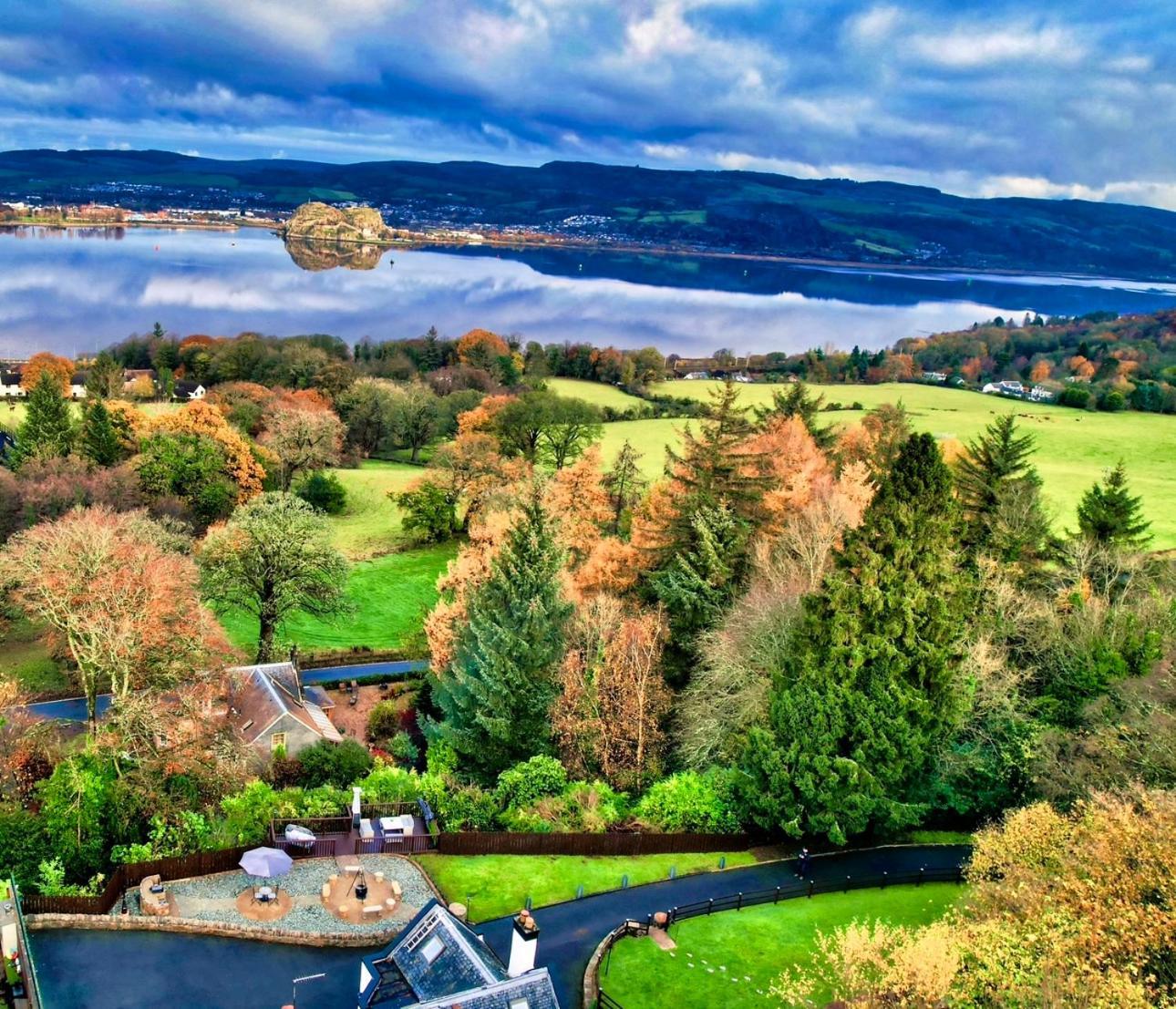 Gleddoch Coach House Villa แลงแบงค์ ภายนอก รูปภาพ