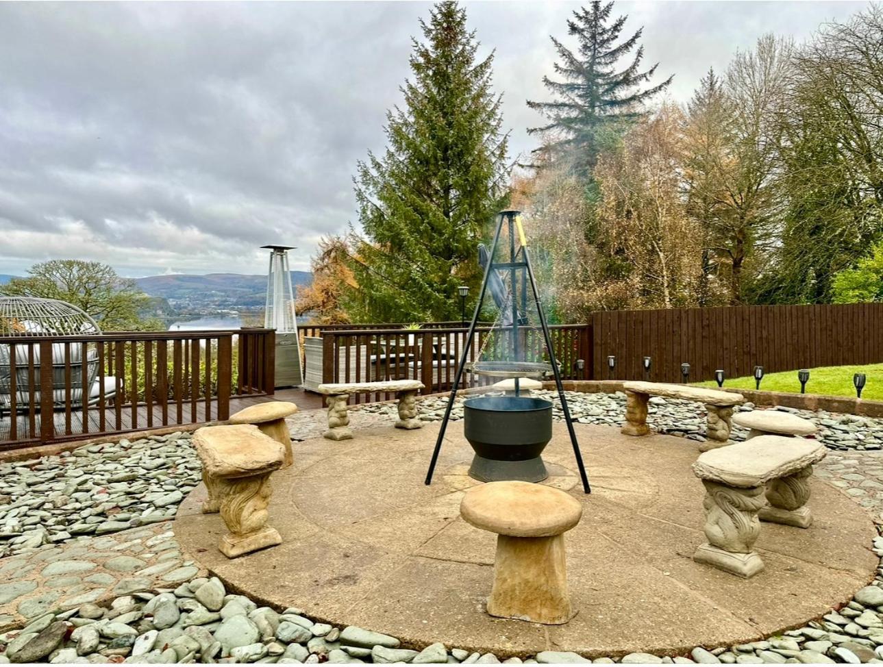 Gleddoch Coach House Villa แลงแบงค์ ภายนอก รูปภาพ